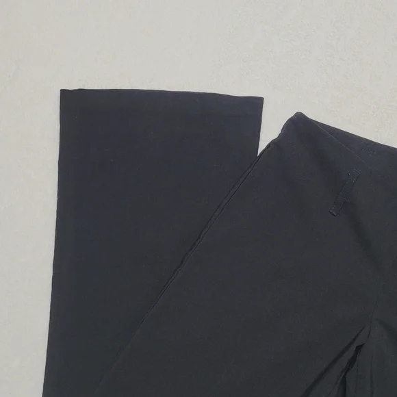 Goth Rare Vintage 90s Speechless Black Low Waisted Wide Belt Loop Wide Leg Pants - Picture 6 of 11